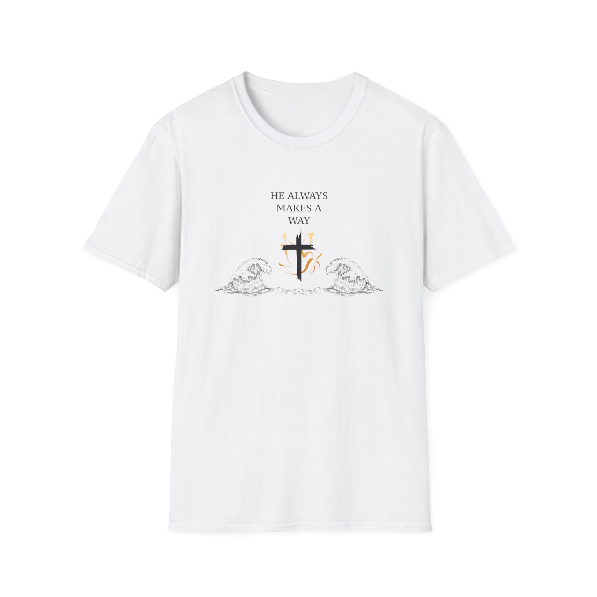 Split The Sea Unisex T-shirt, Christian T-shirt, Comfortable Wear, Stylish Christian Wear