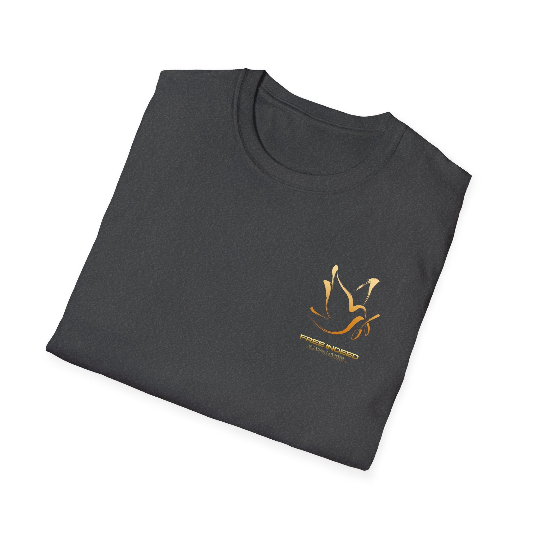 John 8:36 Unisex Christian Tee, Inspirational Shirt, Casual Wear