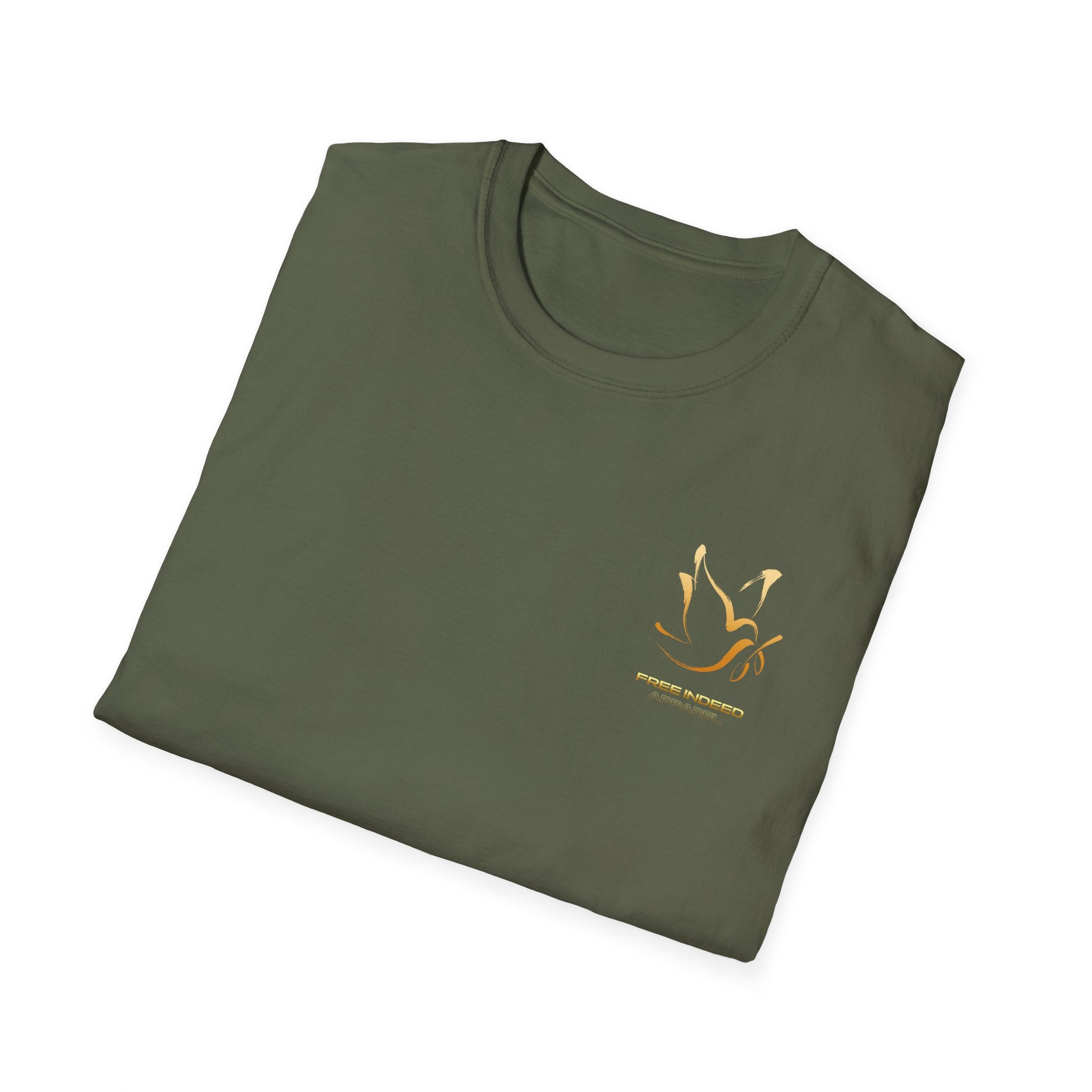 John 8:36 Unisex Christian Tee, Inspirational Shirt, Casual Wear