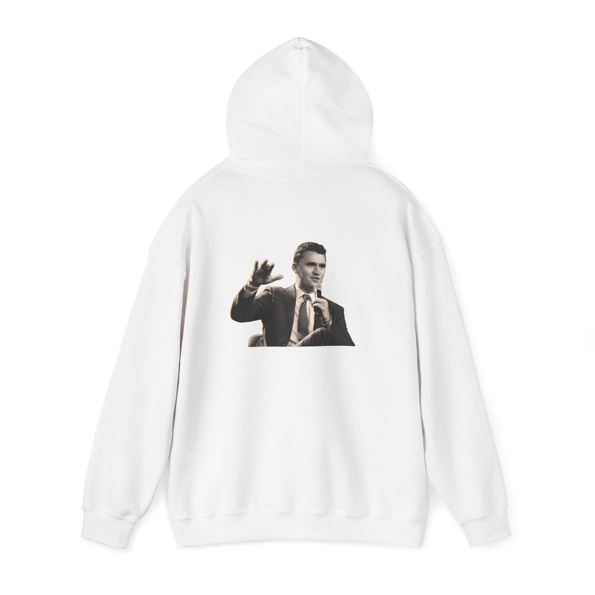 Never Surrender Charlie Kirk Hoodie - Cozy Streetwear, Unisex Gift, Casual Style, Motivational Apparel