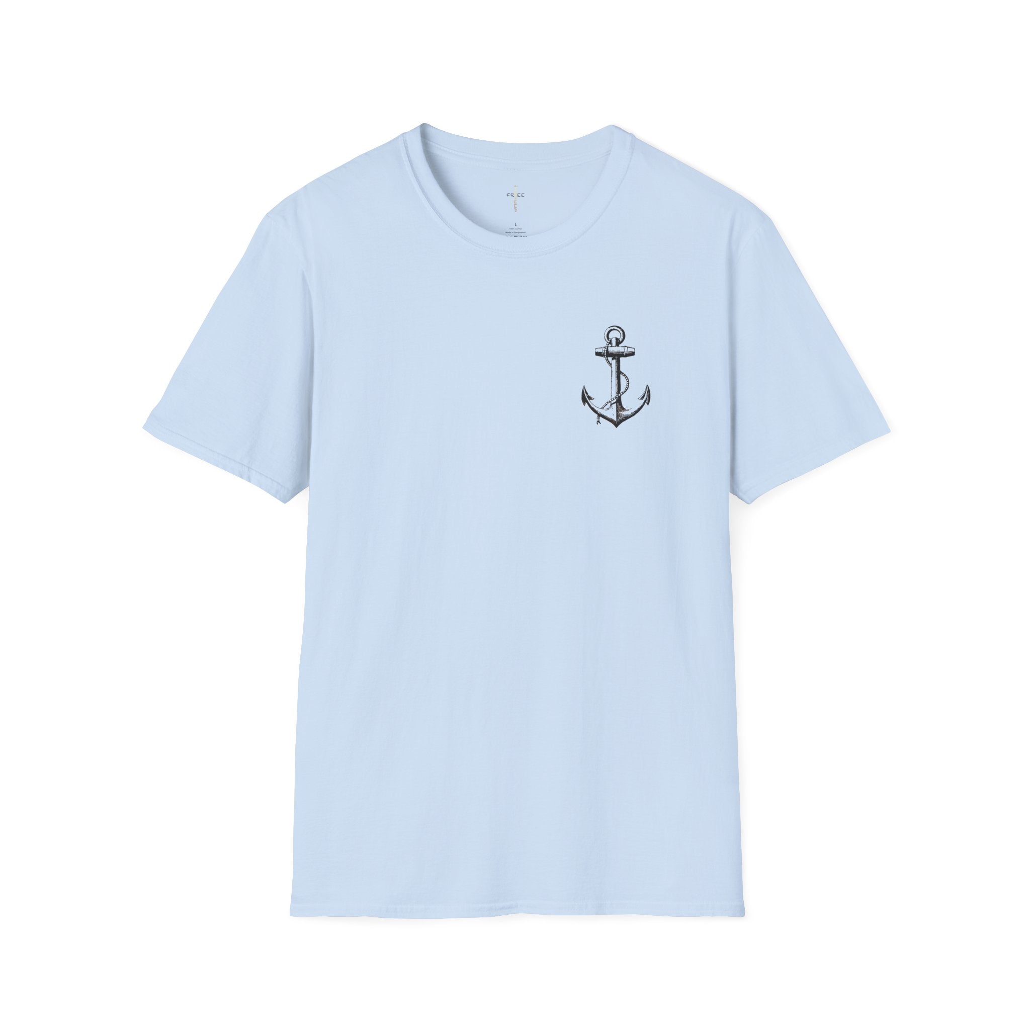 Anchored in Hope T-Shirt, Inspirational Unisex Tee for Nautical Lovers, Faith-Based Apparel, Perfect Gift, Christian T-Shirt