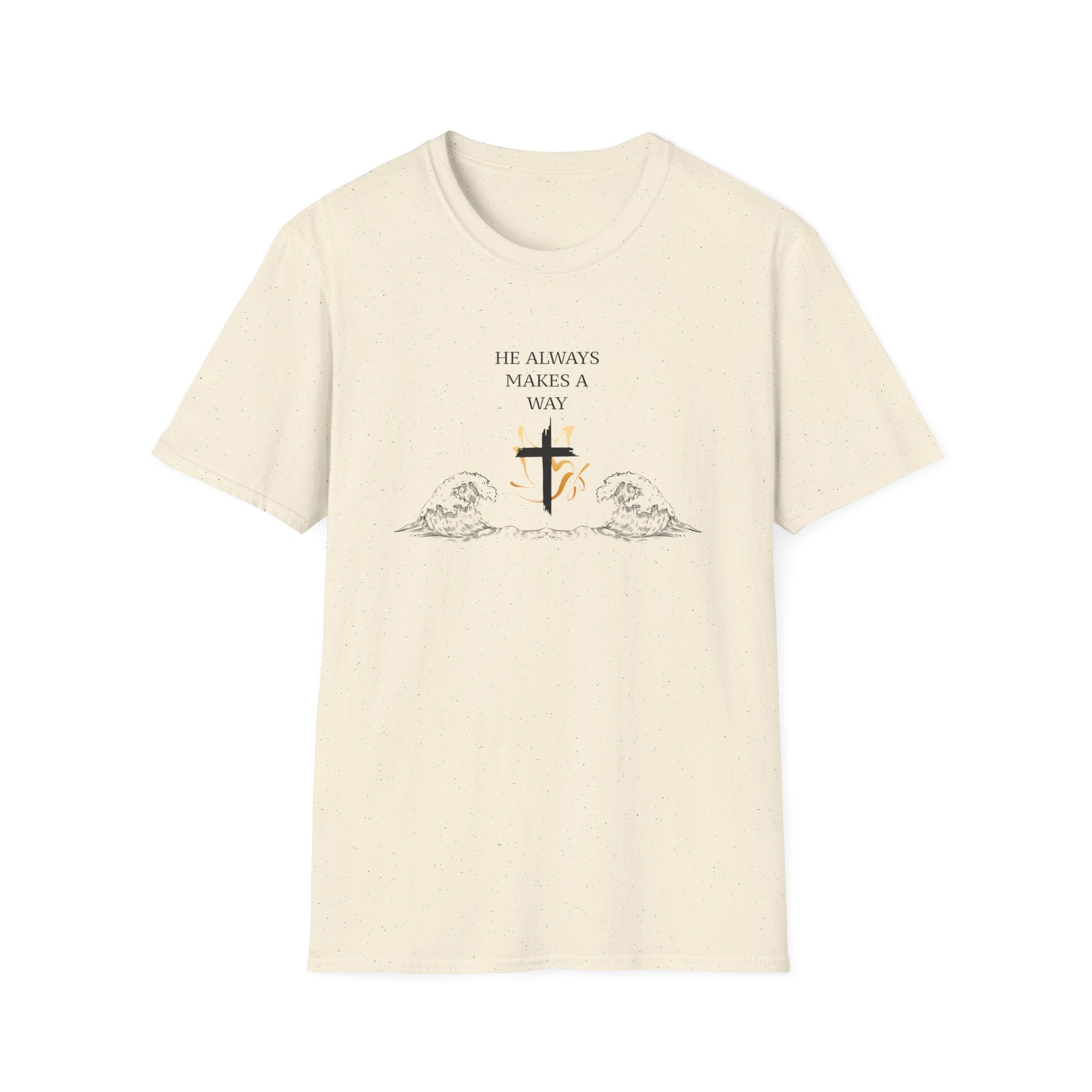 Split The Sea Unisex T-shirt, Christian T-shirt, Comfortable Wear, Stylish Christian Wear