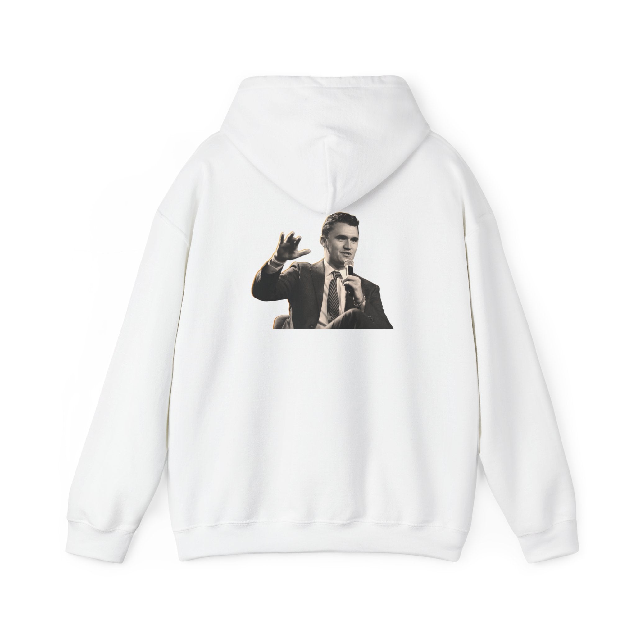 Never Surrender Charlie Kirk Hoodie - Cozy Streetwear, Unisex Gift, Casual Style, Motivational Apparel