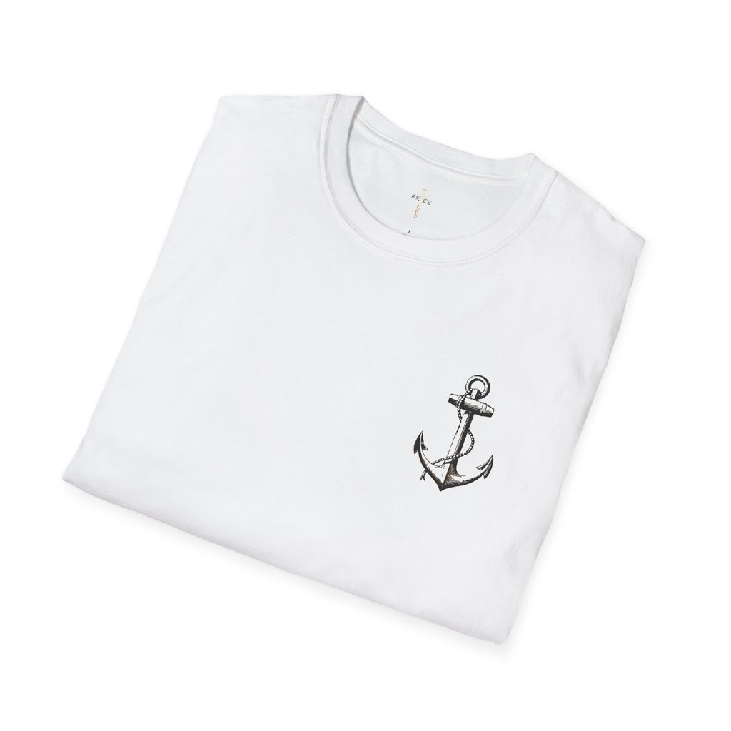 Anchored in Hope T-Shirt, Inspirational Unisex Tee for Nautical Lovers, Faith-Based Apparel, Perfect Gift, Christian T-Shirt