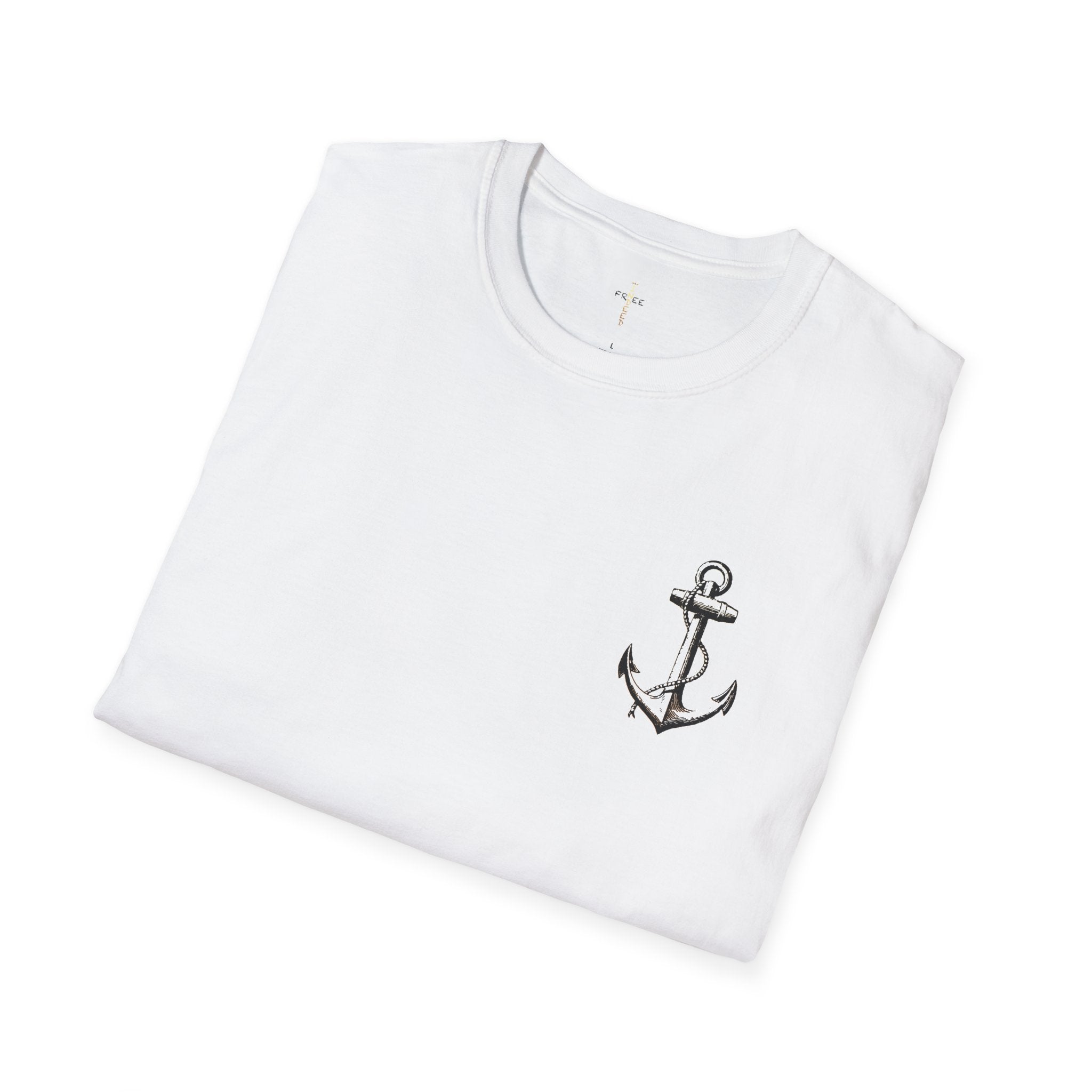 Anchored in Hope T-Shirt, Inspirational Unisex Tee for Nautical Lovers, Faith-Based Apparel, Perfect Gift, Christian T-Shirt