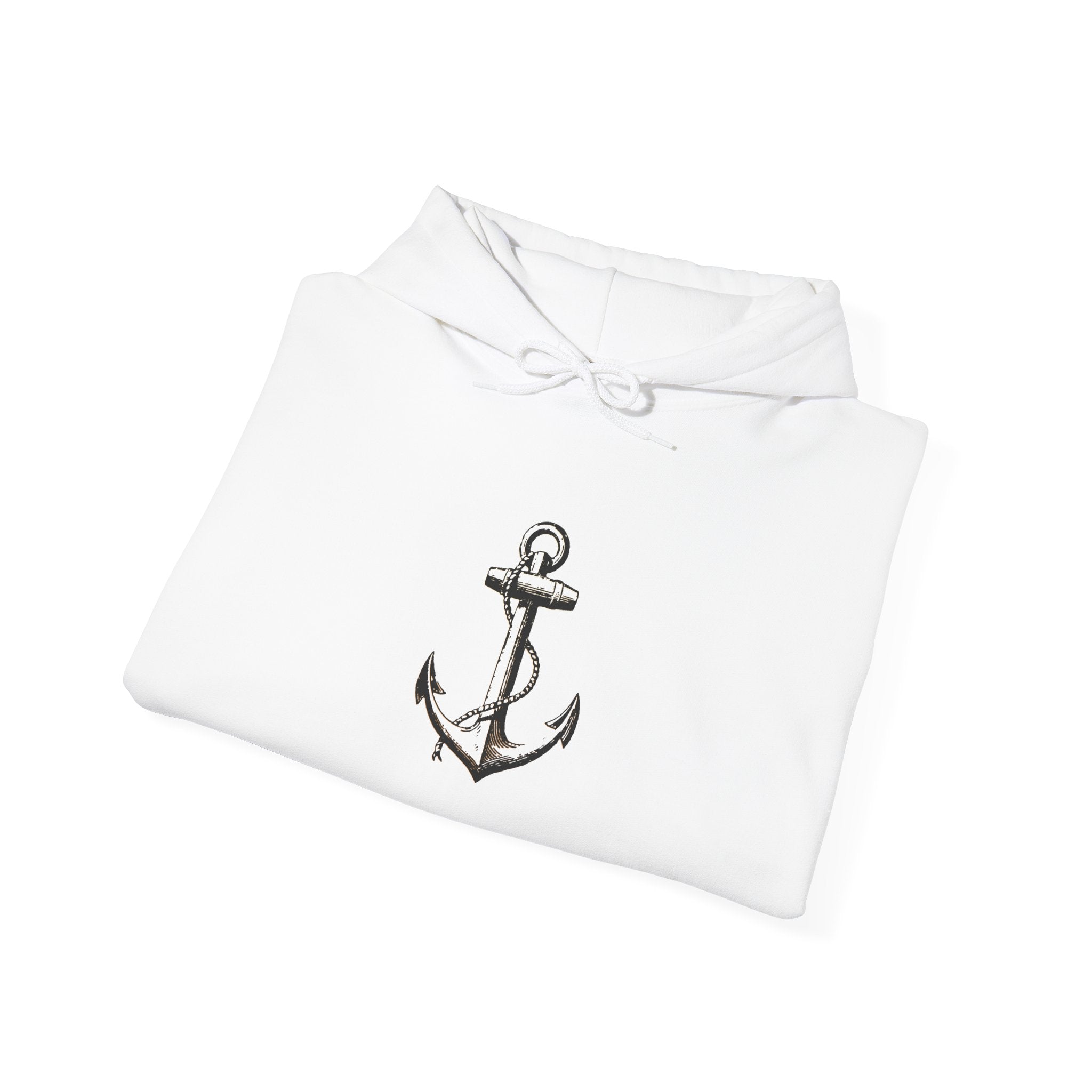Anchored in Hope Hooded Sweatshirt | Inspirational Sweatshirt | Christian Gift | Faith-Based Apparel | Comfort Wear