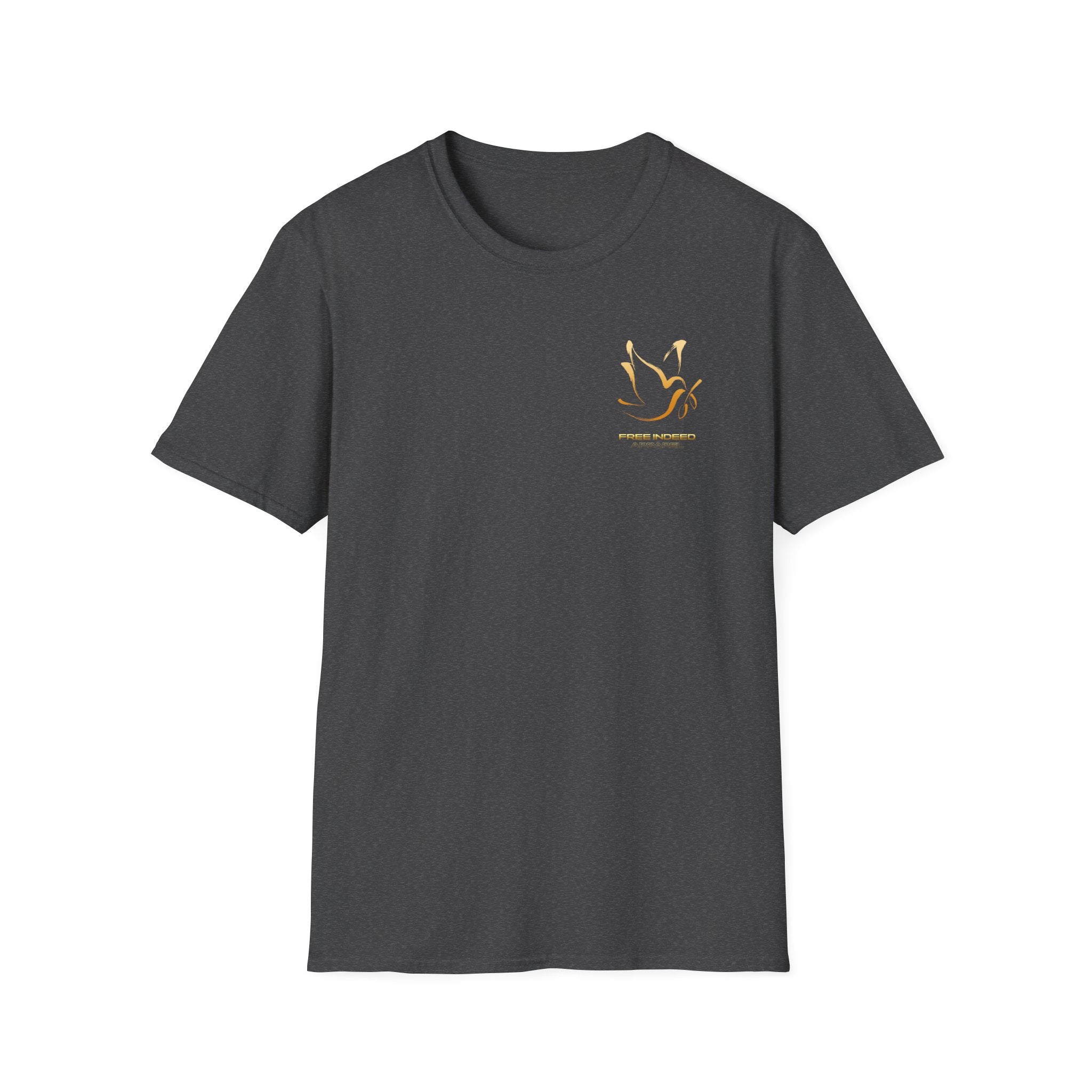 John 8:36 Unisex Christian Tee, Inspirational Shirt, Casual Wear