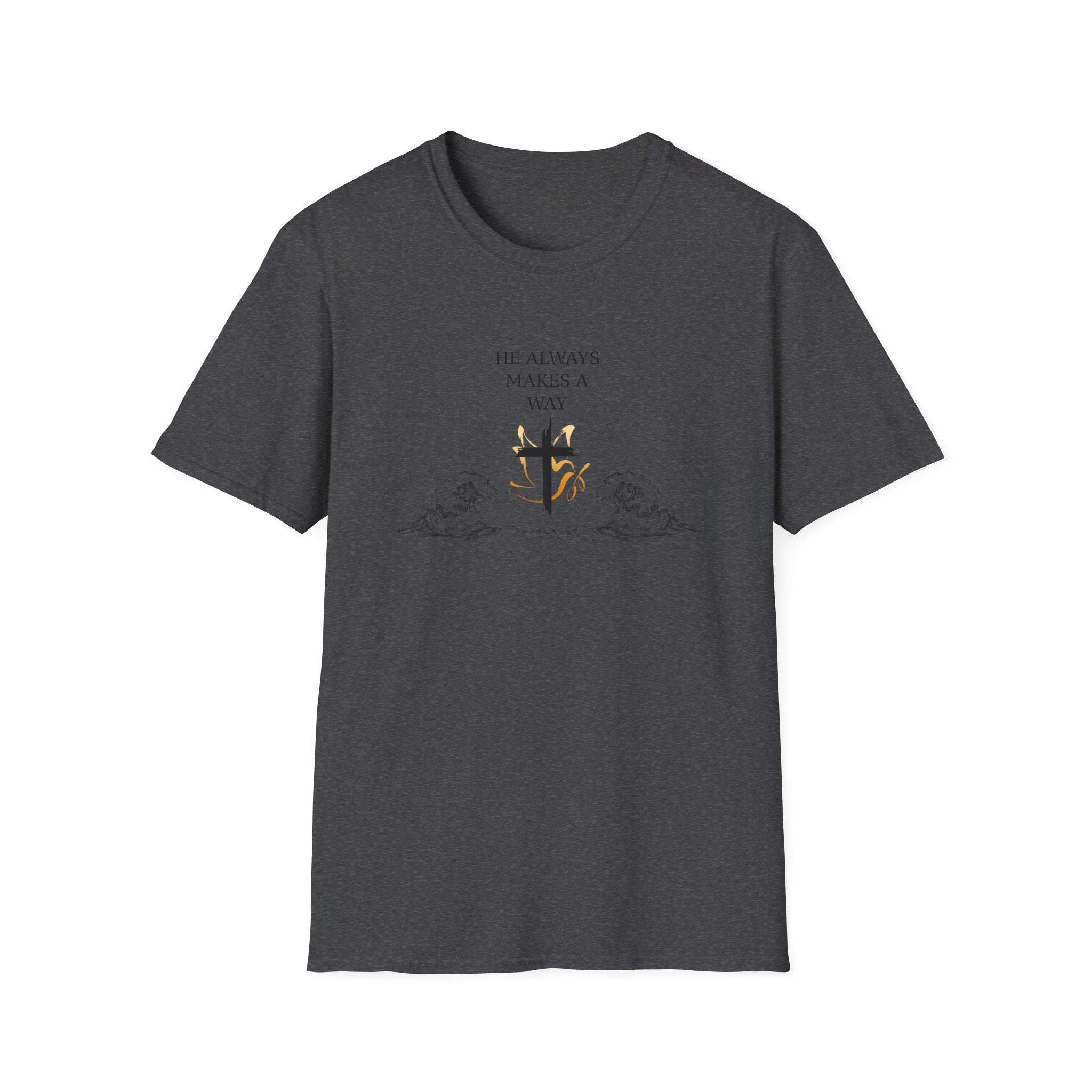 Split The Sea Unisex T-shirt, Christian T-shirt, Comfortable Wear, Stylish Christian Wear