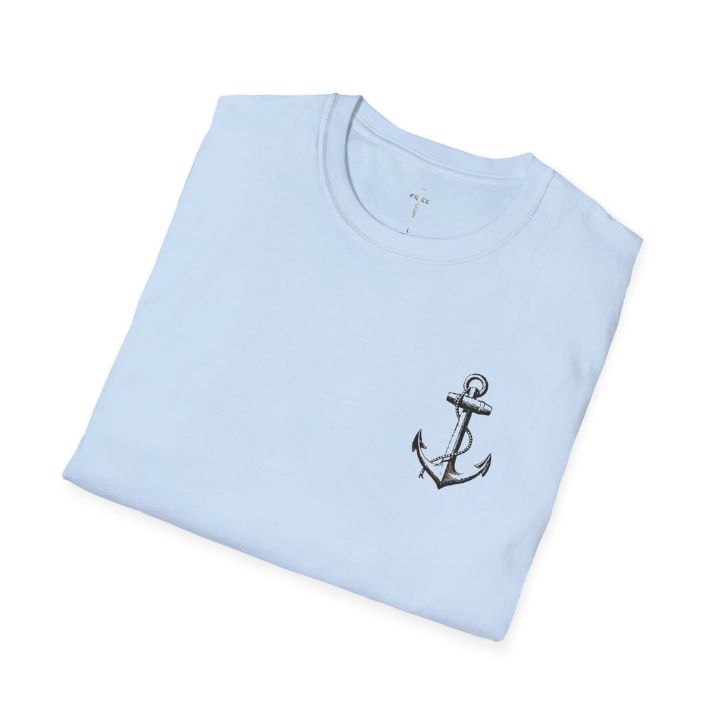 Anchored in Hope T-Shirt, Inspirational Unisex Tee for Nautical Lovers, Faith-Based Apparel, Perfect Gift, Christian T-Shirt