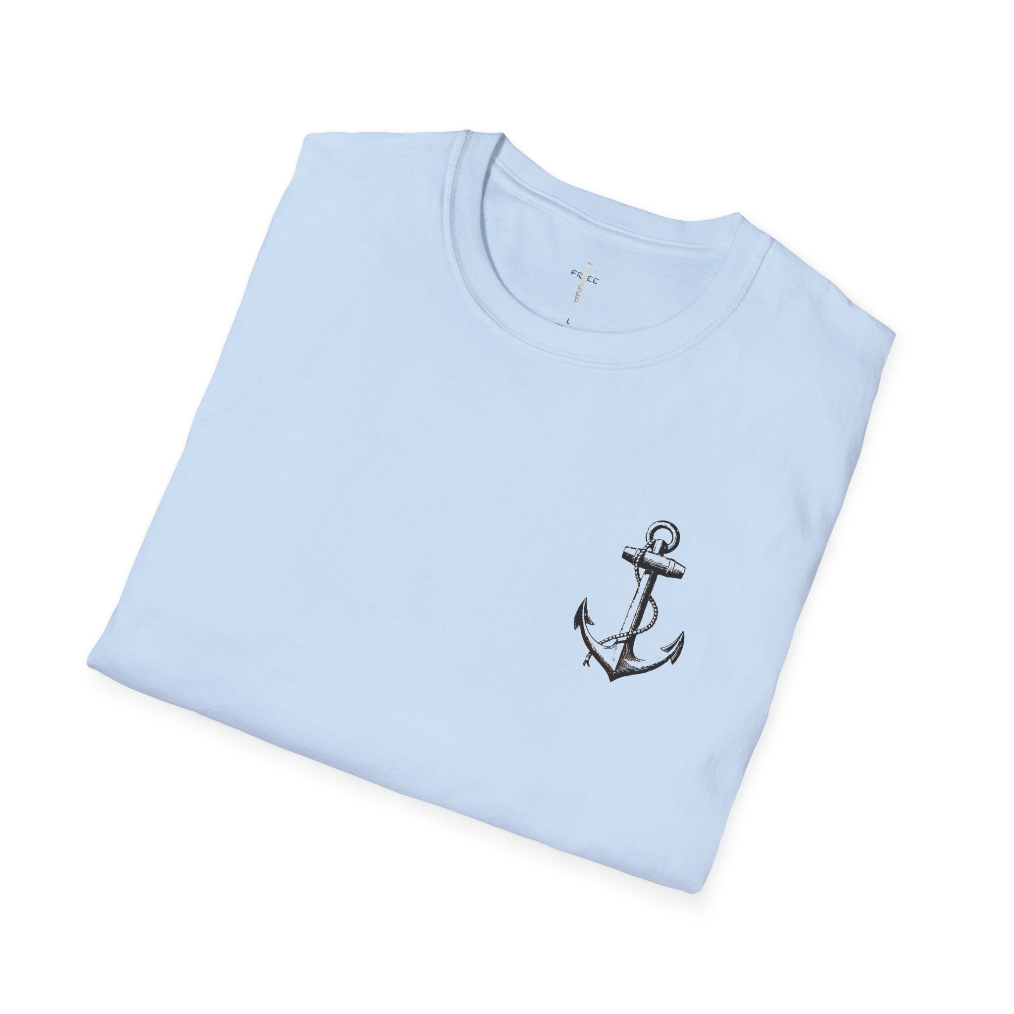 Anchored in Hope T-Shirt, Inspirational Unisex Tee for Nautical Lovers, Faith-Based Apparel, Perfect Gift, Christian T-Shirt