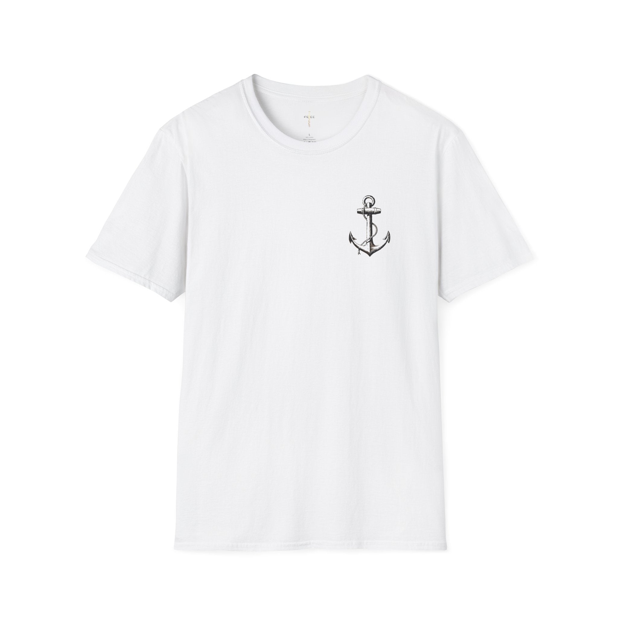 Anchored in Hope T-Shirt, Inspirational Unisex Tee for Nautical Lovers, Faith-Based Apparel, Perfect Gift, Christian T-Shirt