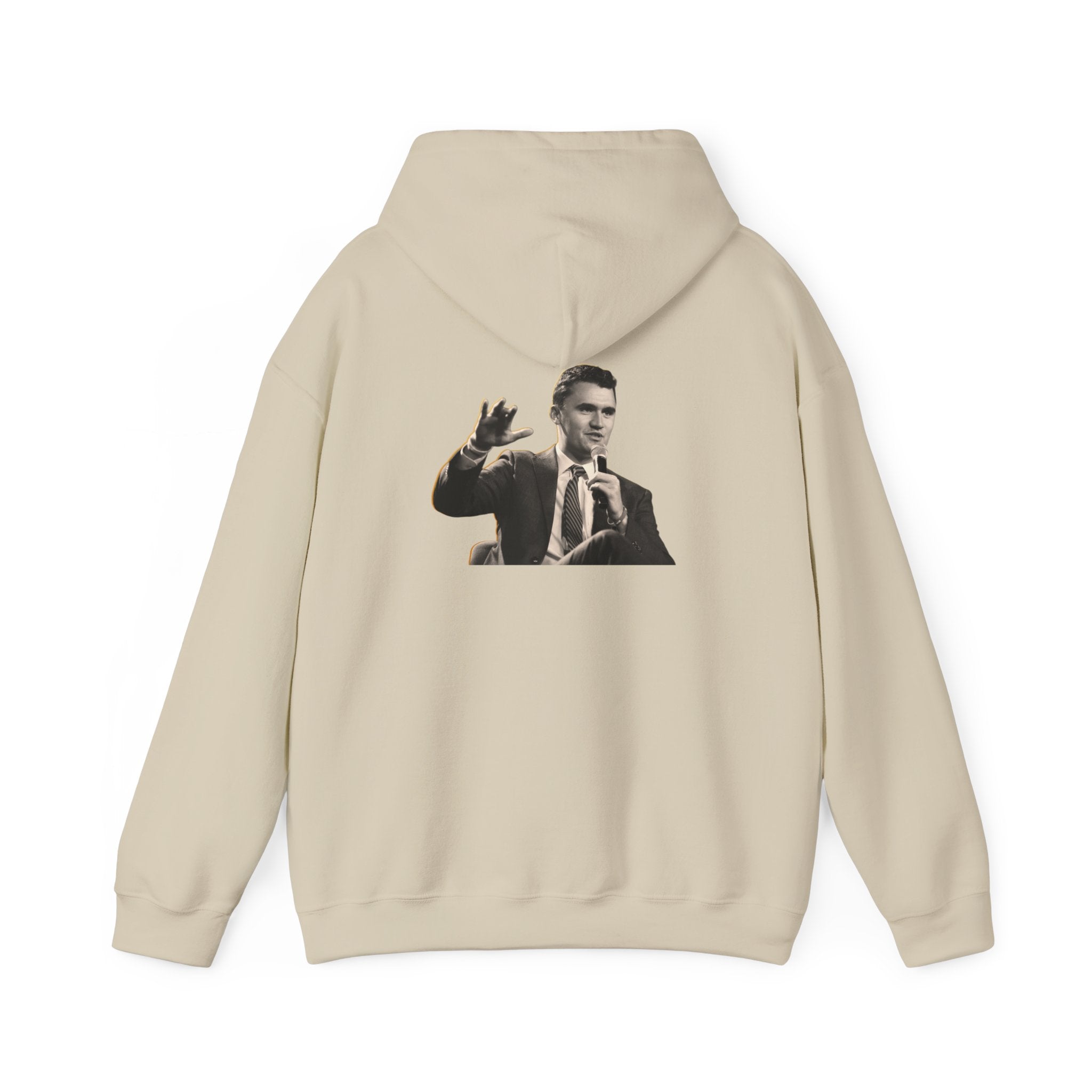 Never Surrender Charlie Kirk Hoodie - Cozy Streetwear, Unisex Gift, Casual Style, Motivational Apparel