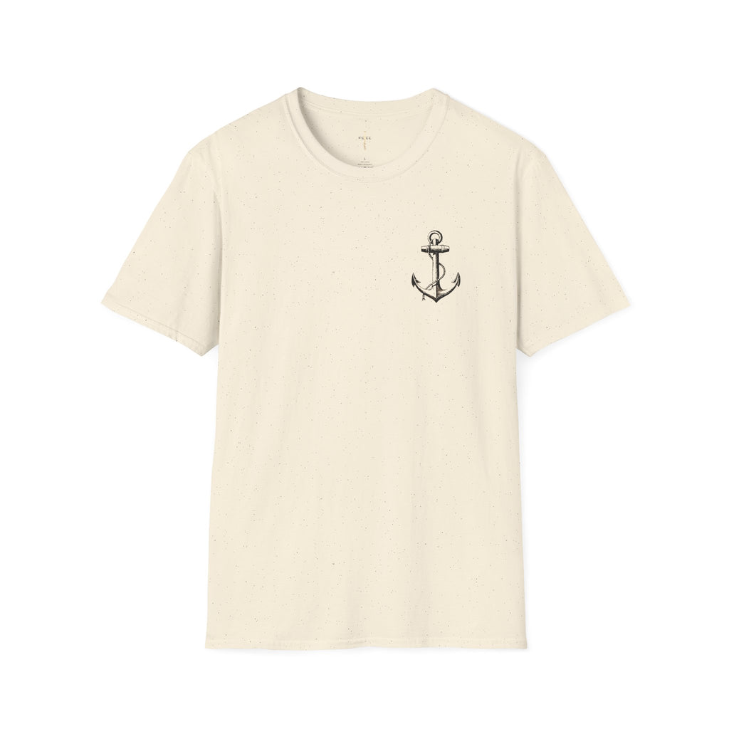 Anchored in Hope T-Shirt, Inspirational Unisex Tee for Nautical Lovers, Faith-Based Apparel, Perfect Gift, Christian T-Shirt